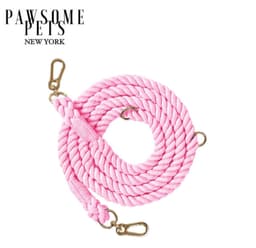 image-HANDS FREE DOG ROPE LEASH - PINK LOVE