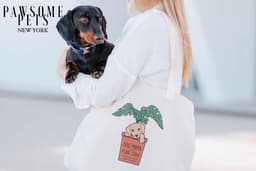 image-TOTE BAG - DOG MAMA PLANT LOVERS