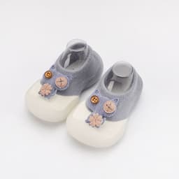 image-Baby toddler shoes baby cotton breathable socks shoes