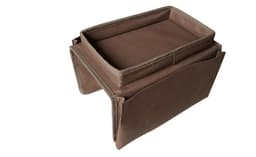 image-New lazy sofa armrest storage bag, foldable Oxford cloth 4 grid storage bag factory direct sales