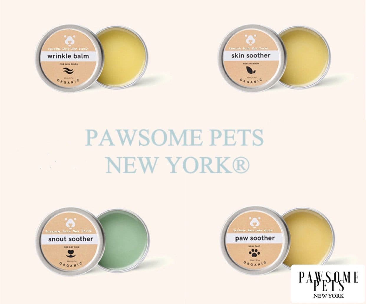 image-SOFT PAWSOME TREATMENT FOR PETS - WRINKLE BALM(SKIM FOLDS)