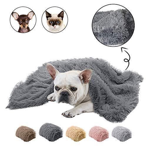 image-Plush pet mat, double-layer pet blanket, golden retriever, large, medium and small dog mat, cat blanket, warm and comfortable