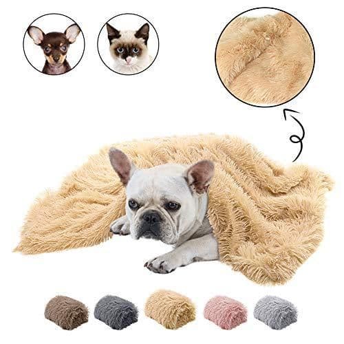 image-Plush pet mat, double-layer pet blanket, golden retriever, large, medium and small dog mat, cat blanket, warm and comfortable