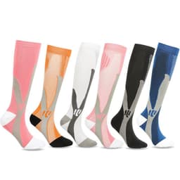 image-Socks wholesale compression socks long tube compression socks men's thin wicking adult sports outdoor socks