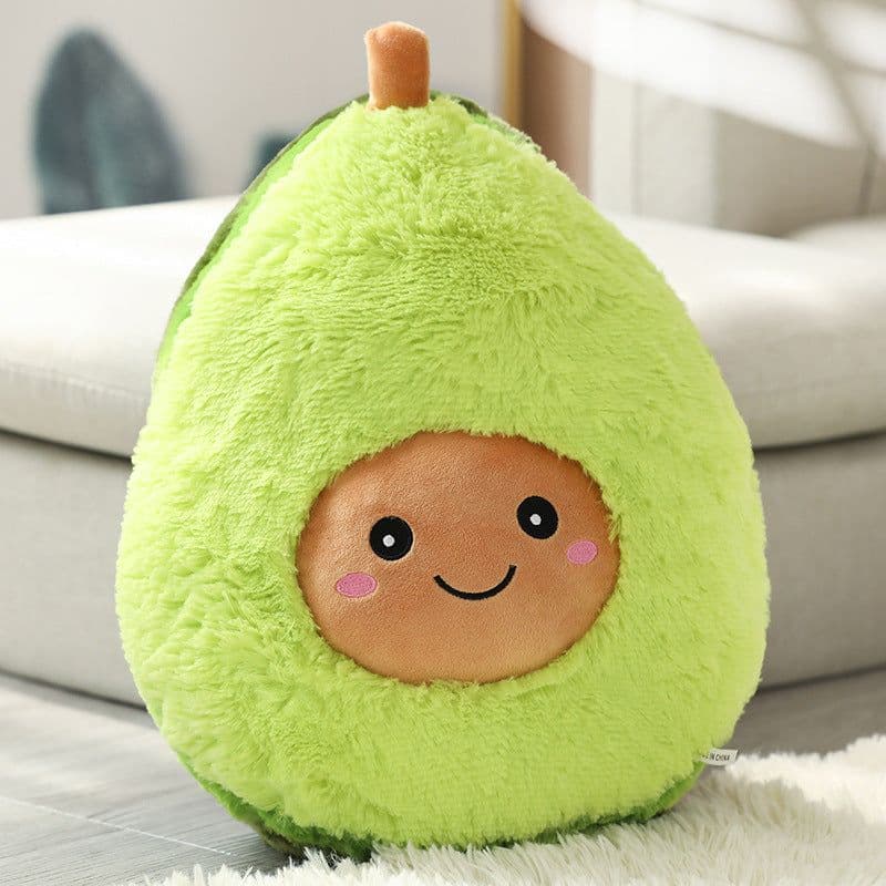 image-Factory direct cross-border avocado pillow fruit plush toy avocado doll cartoon doll wholesale customization
