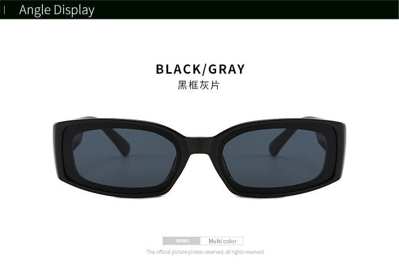 image-Personalized new small frame sunglasses, European and American atmosphere, cool trend, street shooting, plastic frame glasses sunglasses 6920