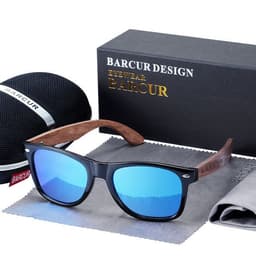 image-Sunlasses Wood Polarized Sun lasses for Men Wooden women