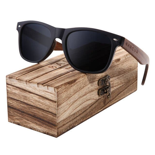 image-Sunlasses Wood Polarized Sun lasses for Men Wooden women