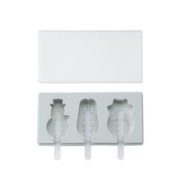 image-Spot Siamese Ice Cream Mold with Cover Silicone Ice Cream Stick Ice Mold Homemade DIY DIY Ice Cream Mould