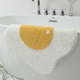 image-Cartoon Carpet Poached Egg Children's Floor Mat Door Mat Bathroom Toilet Egg Cross-border Amazon Home Doorway