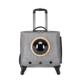 image-Manufacturers wholesale 18-inch universal wheel portable pet travel case, universal pet case for cats and dogs, pet trolley case