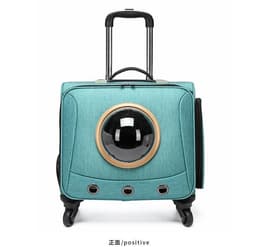 image-Manufacturers wholesale 18-inch universal wheel portable pet travel case, universal pet case for cats and dogs, pet trolley case