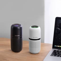 image-New P02 Car Air Purifier Small Mini PM2.5 Sterilization and Formaldehyde Removal Car Air Purifier