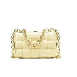 image-Net red texture woven chain pillow bag female 2020 popular new trendy fashion all-match single shoulder messenger bag