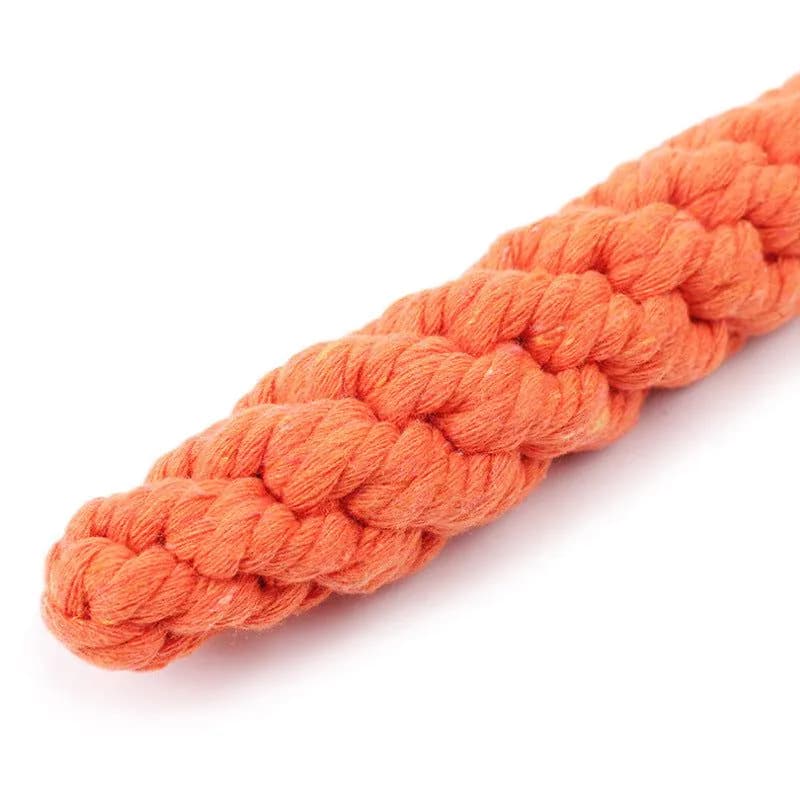 image-Pet Carrot Cotton Rope Toy