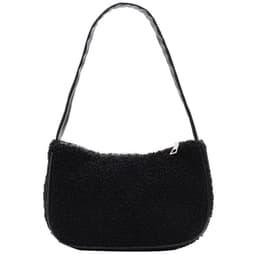 image-Bag women 2020 new autumn and winter ins lamb hair girl fashion wild simple large capacity one-shoulder armpit bag
