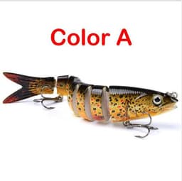 image-Pike Fishing Lures Hard Bait 13.28cm 19g