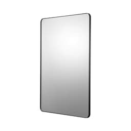 image-VEVOR Wall Mounted Makeup Mirror, 0.15" Thick, 36" x 48" Mirror with Aluminium Alloy Frame & Explosion-Proof Film, Scratch-Resistant Mirror with Z-Shaped Bracket, Fit for Bathroom/Bedroom/Living Room
