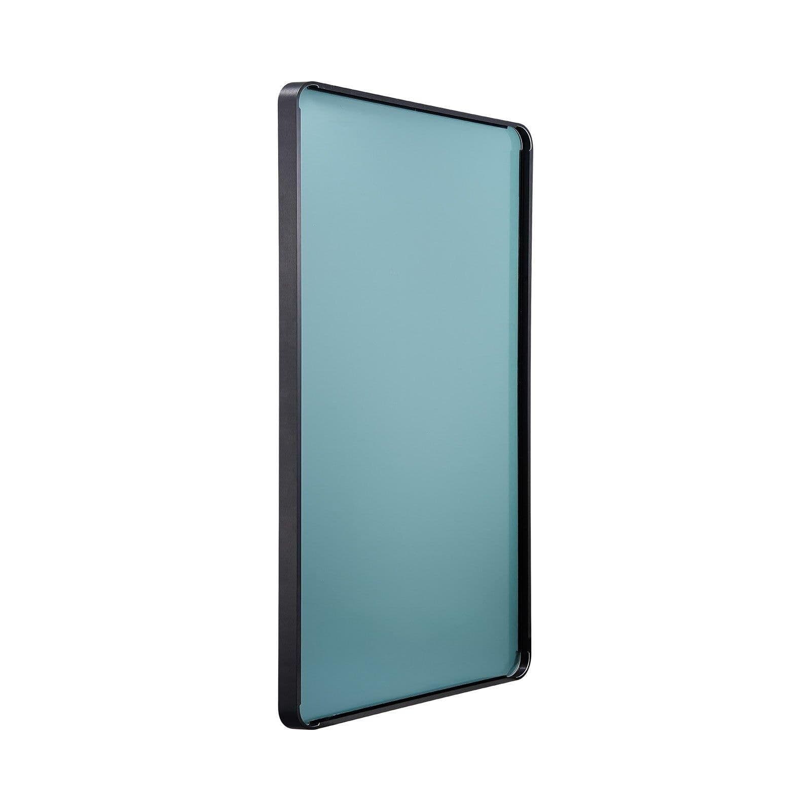 image-VEVOR Wall Mounted Makeup Mirror, 0.15" Thick, 36" x 48" Mirror with Aluminium Alloy Frame & Explosion-Proof Film, Scratch-Resistant Mirror with Z-Shaped Bracket, Fit for Bathroom/Bedroom/Living Room