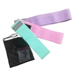image-Resistance Band Elastic Hip Squat Fitness Circle - Latex Mesh
