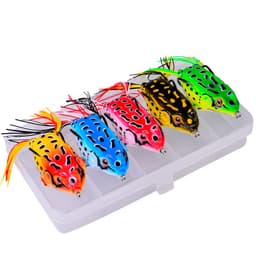 image-New Lei Frog Luya Fake Bait Simulation Fake Bait Soft Bait Luya Blackfish Bait Factory Wholesale