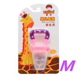image-Factory wholesale baby fruit and vegetable music rubberized pacifier bite bite bite bag baby food supplement feeding device