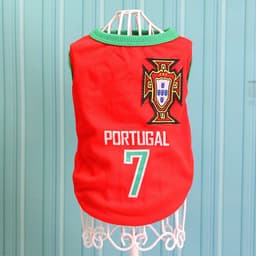 image-Factory direct sales dog World Cup football cup spring and summer dog vest Teddy Golden Retriever Satsuma clothes