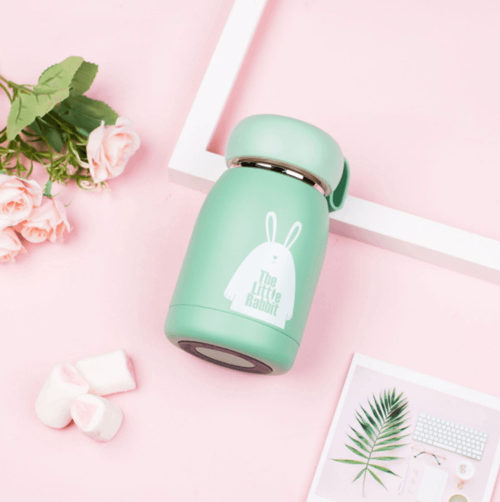 image-Explosive Smart Vacuum Stainless Steel Portable Pot-bellied Insulation Gift Cup Creative Couple Cartoon Children Cup
