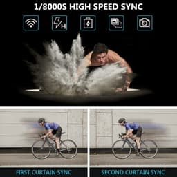 image-VISION2 200Ws 2.4G TTL Flash Strobe For Sony DSLR Cameras,1/8000 HSS