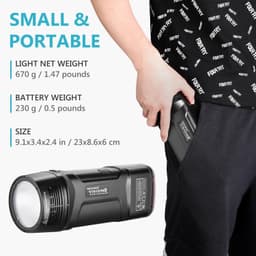 image-VISION2 200Ws 2.4G TTL Flash Strobe For Sony DSLR Cameras,1/8000 HSS