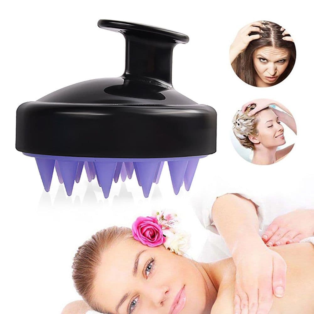 image-Hot sale shampoo special massage brush hairdressing supplies baby shampoo brush barber shop home general generation hair