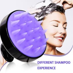 image-Hot sale shampoo special massage brush hairdressing supplies baby shampoo brush barber shop home general generation hair