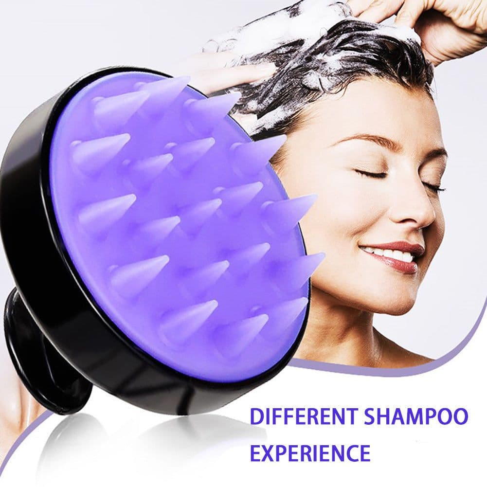 image-Hot sale shampoo special massage brush hairdressing supplies baby shampoo brush barber shop home general generation hair