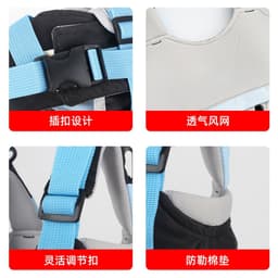 image-Baby toddler belt summer new baby traction belt breathable cartoon baby walking tool Amazon cross-border hot product