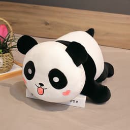image-Cute and adorable pet panda giant panda plush doll large national treasure panda pillow for girlfriend Valentine's Day doll
