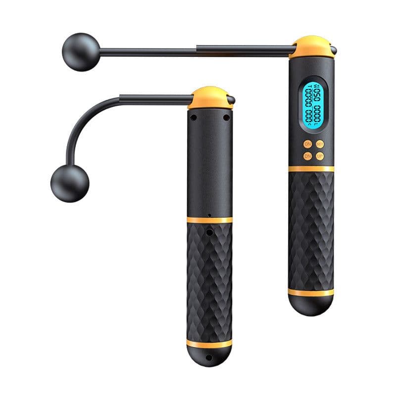 image-Intelligent counting rope skipping weight-bearing exercise fitness weight loss student test skipping rope Palin wire private model source