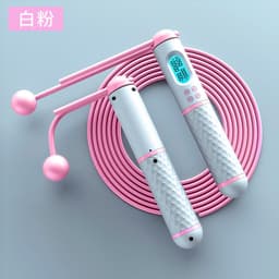 image-Intelligent counting rope skipping weight-bearing exercise fitness weight loss student test skipping rope Palin wire private model source
