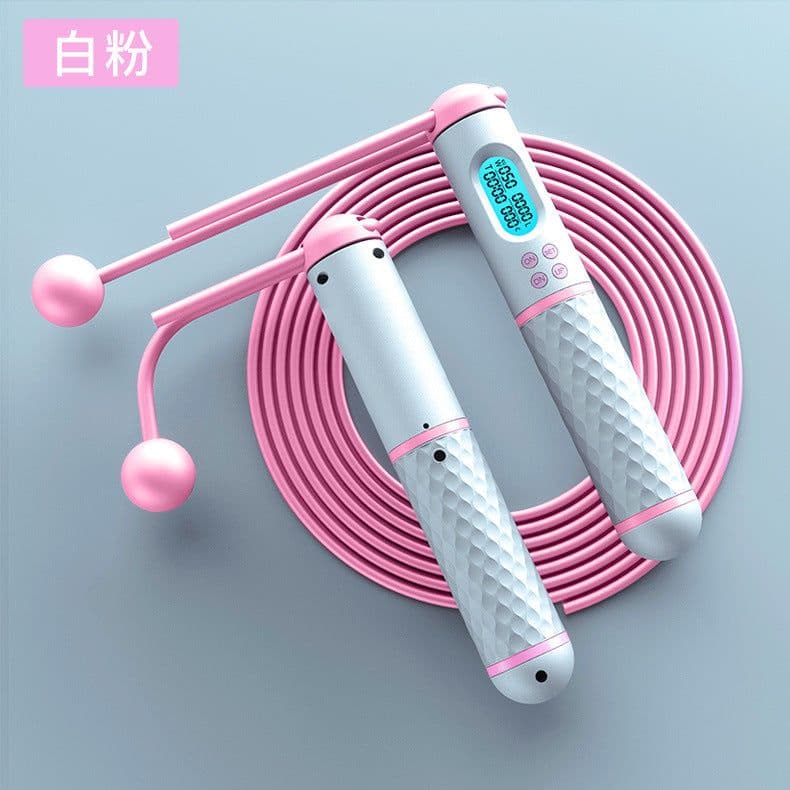 image-Intelligent counting rope skipping weight-bearing exercise fitness weight loss student test skipping rope Palin wire private model source