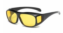 image-Hot sale TV new men's sports sunglasses wind and sand multi-function mirror night vision goggles driver night driving mirror