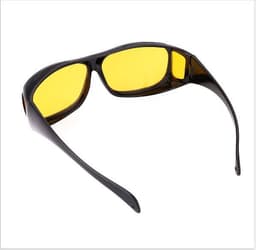 image-Hot sale TV new men's sports sunglasses wind and sand multi-function mirror night vision goggles driver night driving mirror