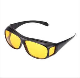 image-Hot sale TV new men's sports sunglasses wind and sand multi-function mirror night vision goggles driver night driving mirror