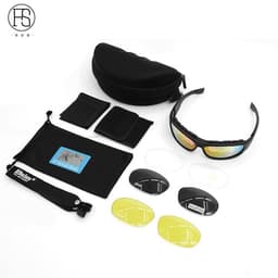 image-Live-action CS Polarized Army Edition American Daisy x7/C5/C6 Goggles Tactical Glasses Sunglasses Shooting Goggles