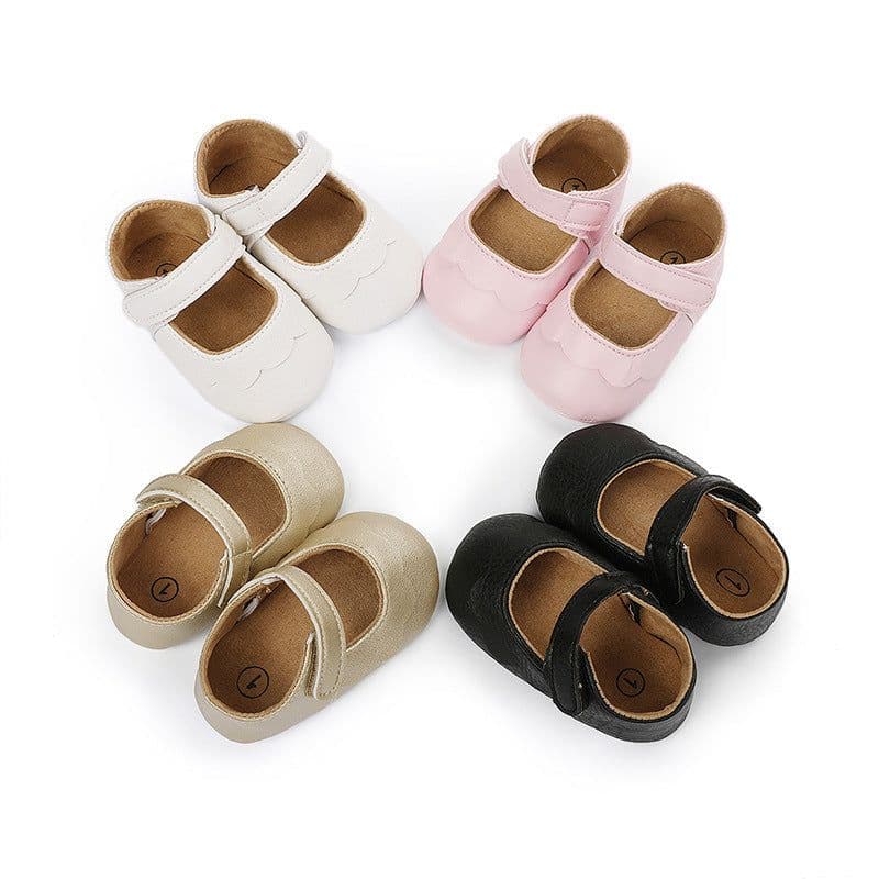 image-0-1 year old spring and autumn female baby soft-soled toddler shoes, baby shoes, baby shoes, toddler shoes, baby shoes, one drop shipping