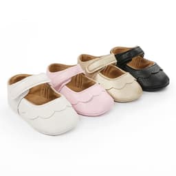 image-0-1 year old spring and autumn female baby soft-soled toddler shoes, baby shoes, baby shoes, toddler shoes, baby shoes, one drop shipping