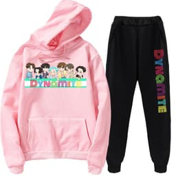 image-New kpop youth hoodie Korea Youth League new album Dynamite hoodie set