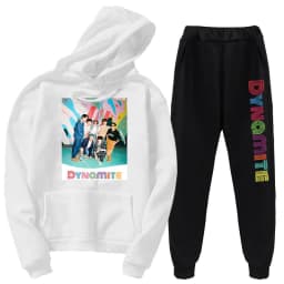 image-New kpop youth hoodie Korea Youth League new album Dynamite hoodie set