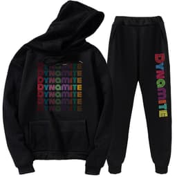 image-New kpop youth hoodie Korea Youth League new album Dynamite hoodie set