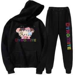 image-New kpop youth hoodie Korea Youth League new album Dynamite hoodie set