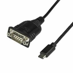 image-USB to Serial Port Cable Startech ICUSB232PROC Black