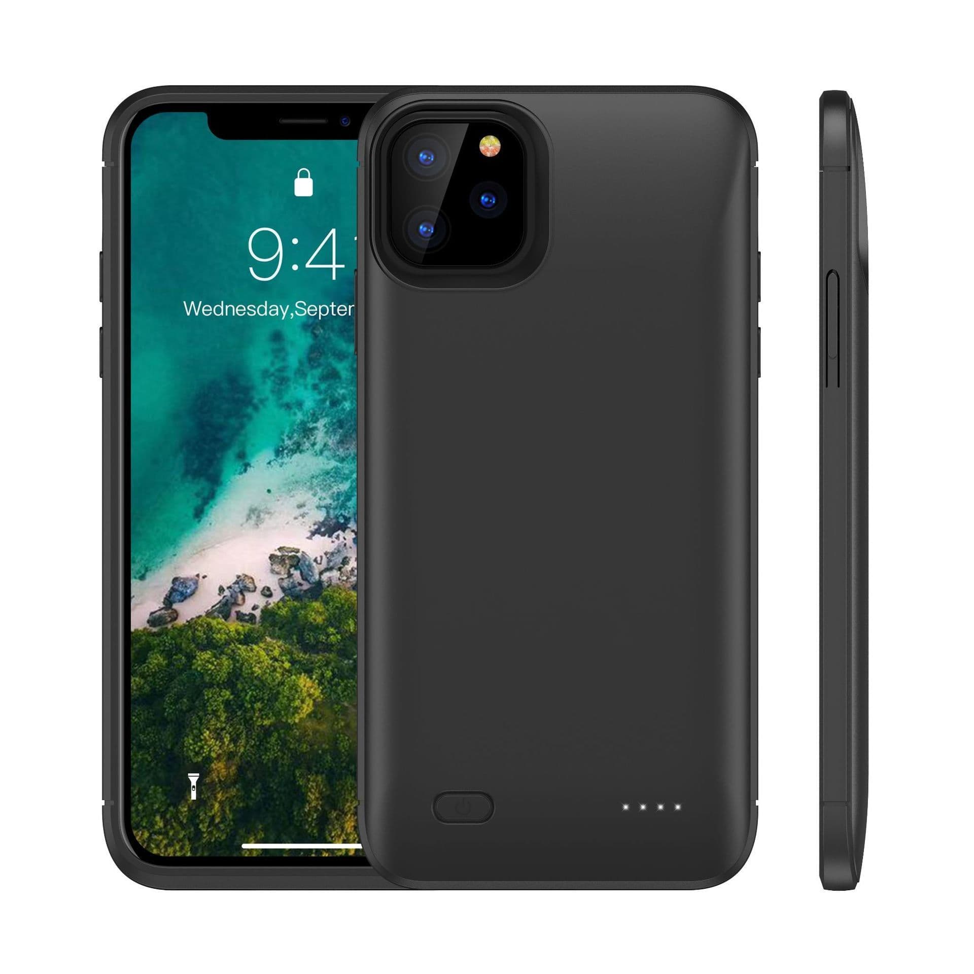 image-Suitable for iphone11 back clip battery detachable Apple 11 pro max mobile power charging mobile phone case